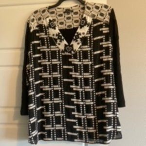John Mark 2X NWOT Blouse